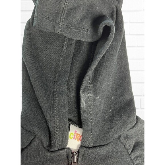 Circo Black Cat Girls Hoodie Jacket Kitty Size 18M Halloween - Picture 4 of 8